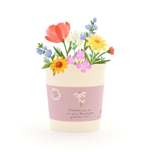 Wildblumen-Anzuchtset als Dankeschön-Geschenk