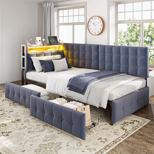 Polsterbett Schlafsofa 90x200