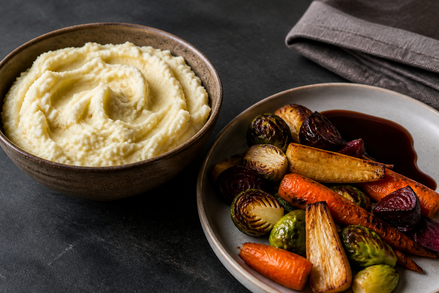 Luftiges Kartoffelpüree mit feiner Restaurant-Konsistenz