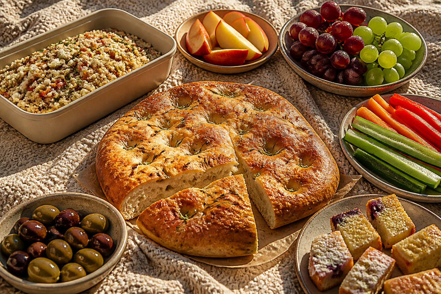 Picknick Lebensmittel die lange appetitlich bleiben