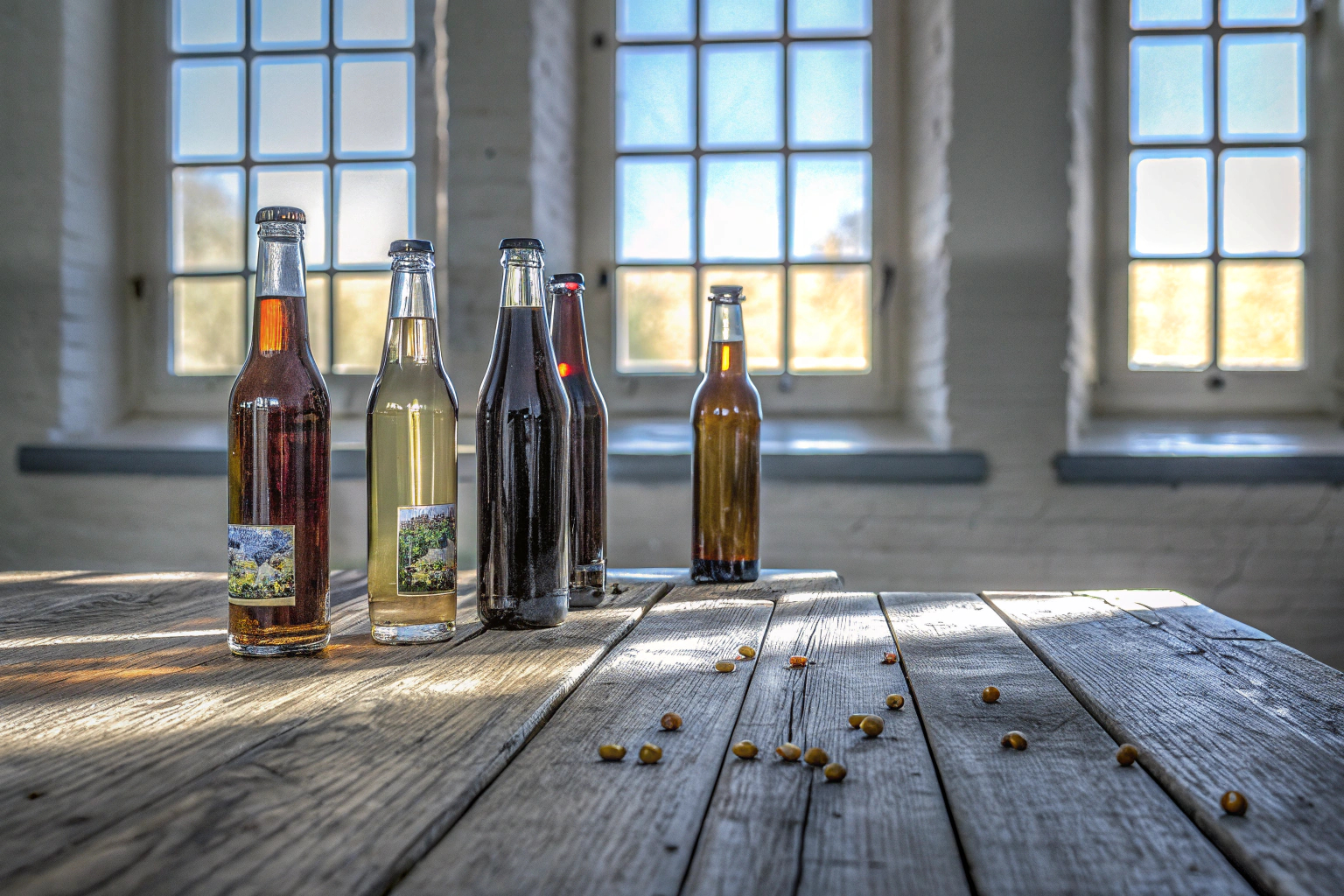 Verschiedene Bierstile