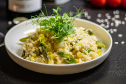 Spargelrisotto