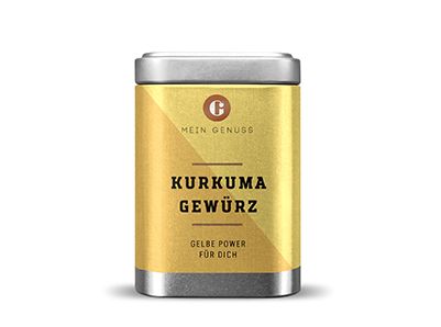 Kurkuma Gewürz gemahlen