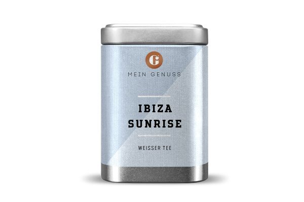Ibiza Sunrise Weisser Tee