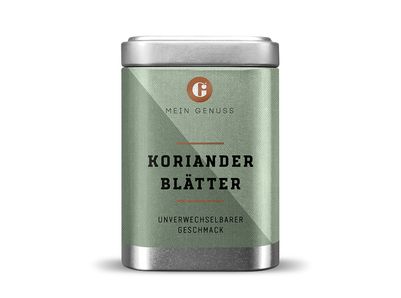 Korianderblätter gerebelt