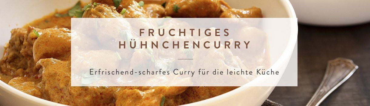 Fruchtiges Hähnchencurry mit Ananas | Rezept | MEIN GENUSS
