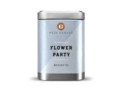 Flowerparty Weisser Tee