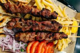 Griechische Souvlaki