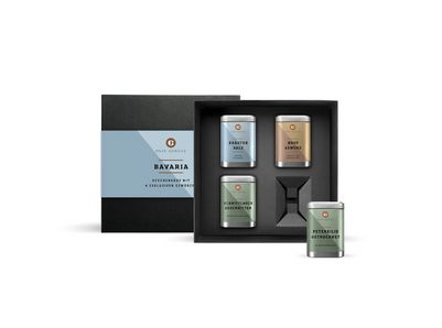 Bayerische Geschenkbox mit 4 Gewürzen