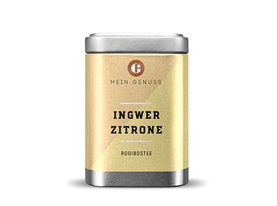 Ingwer Zitrone Rooibostee