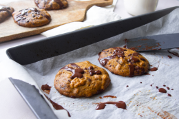 Schoko-Muskat-Cookies