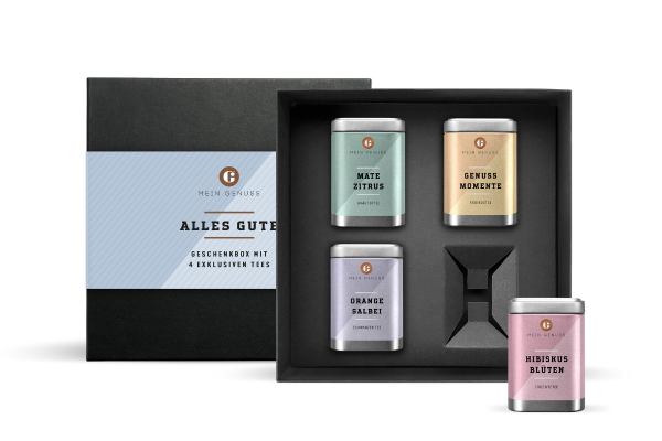 Alles Gute Tee Geschenkbox