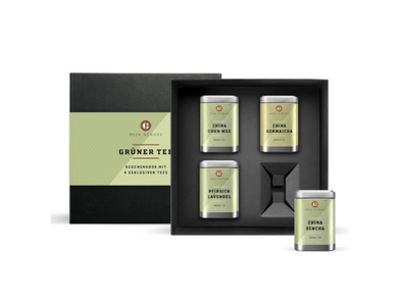 Grüner Tee Geschenkbox