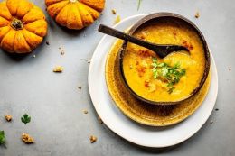 Kürbissuppe mit Garam Masala