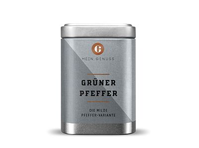 Grüner Pfeffer ganz