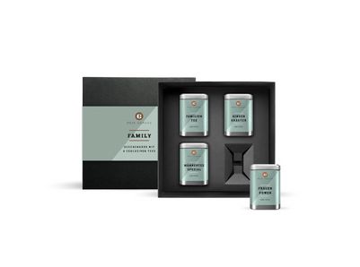 Family Tee Geschenkbox mit 4 Teesorten