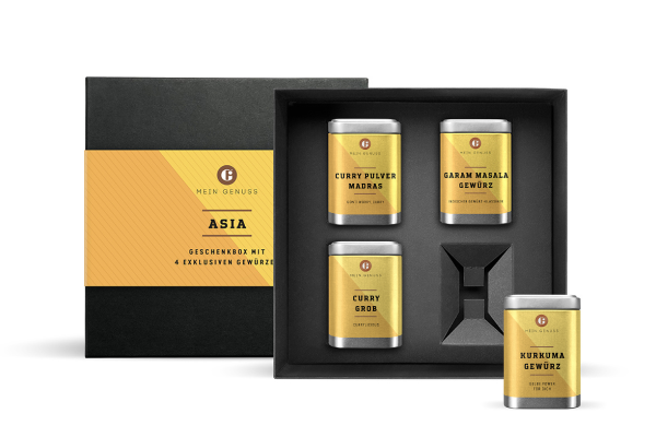 Asiatische Gewürze Geschenkbox