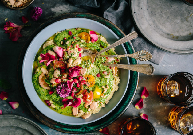 Selbstgemachte Couscous Bowl