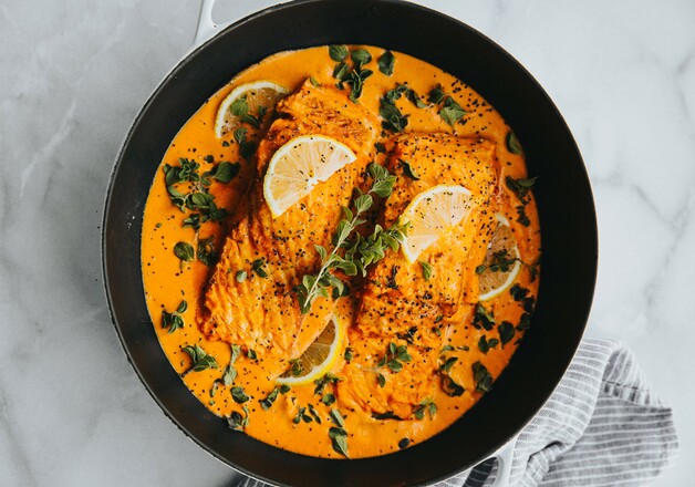 Kurkuma zu Lachsgerichten