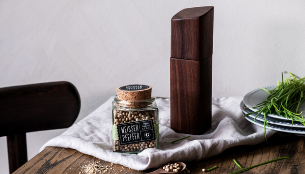 Edle Pfeffermühle als Geschenk zur Hochzeit