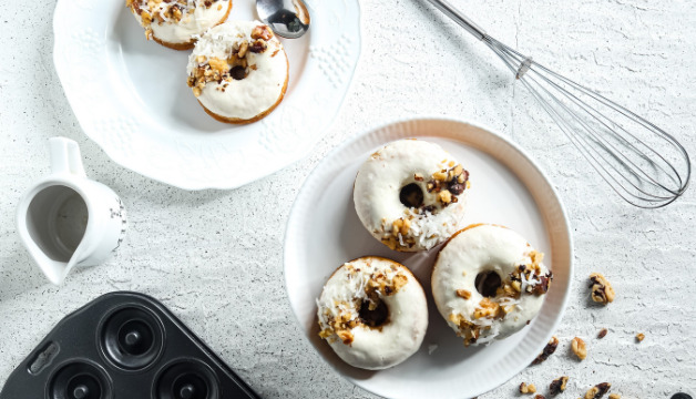 Donuts mit Bourbon Vanillezucker Bourbon Vanillezucker für süße Speisen
