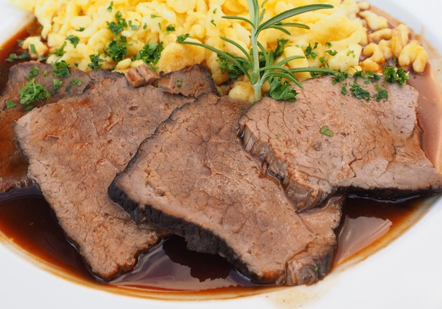 Selbstgemachter Sauerbraten