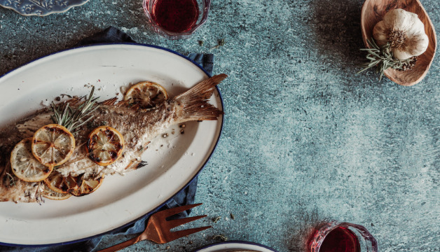 Fisch mit Fischgewürz