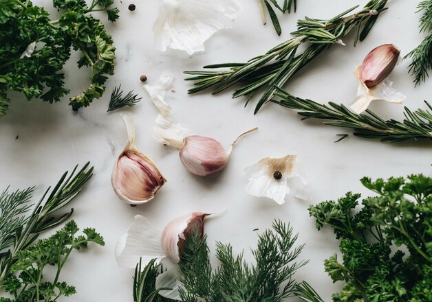 Fein abgestimmte Kräutermischungen