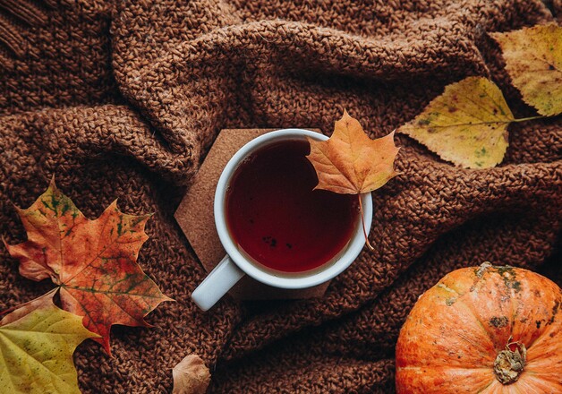 Jahreszeiten Geschenkbox Herbsttee