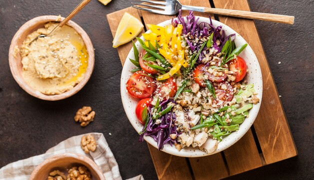 Gemüsegericht mit Sumach Gewürz Gemüsegericht mit Sumach Gewürz