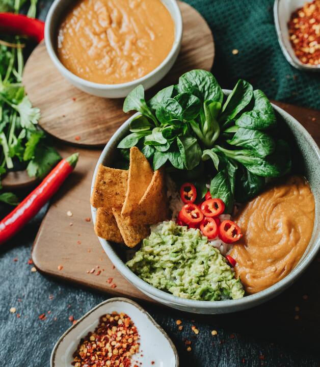 Hummus mit Sumach Gewürz Hummus mit Sumach Gewürz