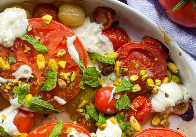 Tomate Mozzarella Auflauf Tomate Mozzarella Auflauf