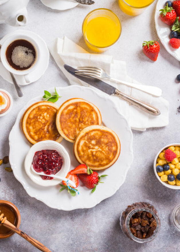 Pancakes zum Frühstück