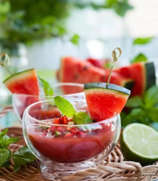 Wassermelonen Gazpacho