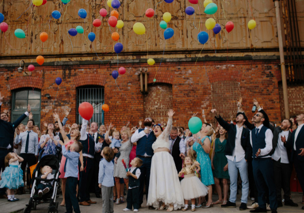Hochzeitsparty