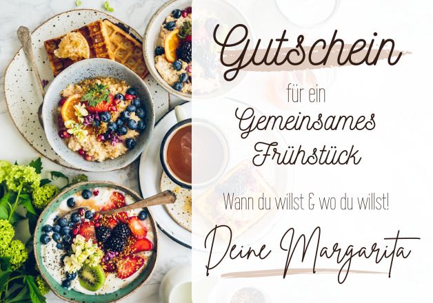 Geschenk zum Danke sagen