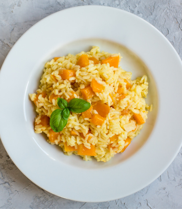 Kürbisrisotto
