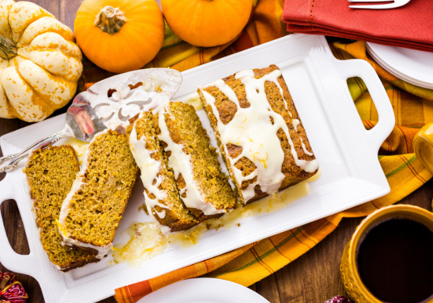 Kürbis Bananen Bread