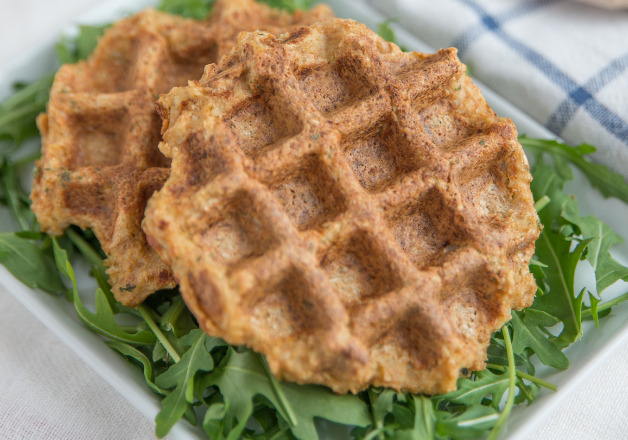 Falafel aus Waffeleisen