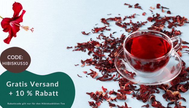Hibiskusblüten Tee