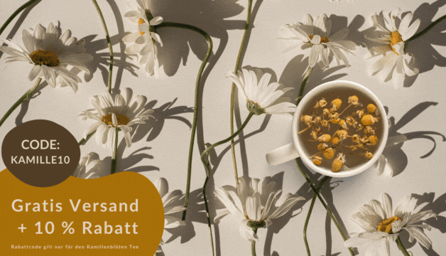 Kamillentee für Magen