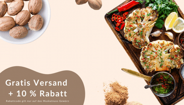 Muskatnuss online kaufen
