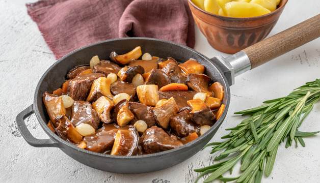 Veganes Gulasch aus Jackfruit