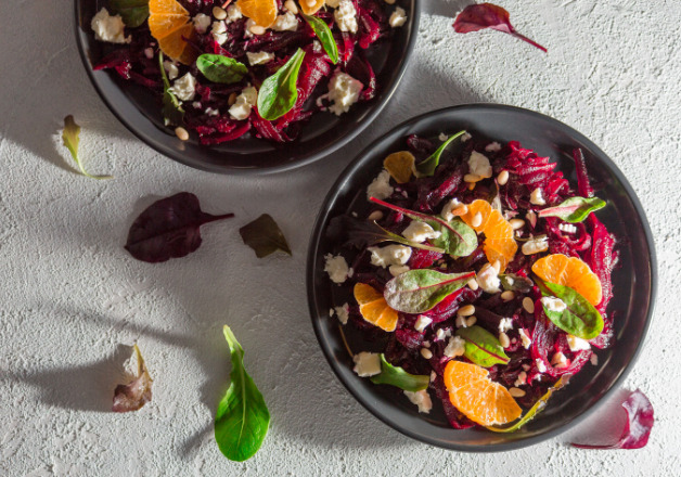 Rote Beete Salat mit Orangen & Feta | MEIN GENUSS Rote Beete Salat mit Orangen & Feta | MEIN GENUSS