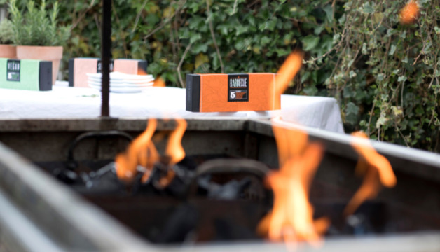 Vorbereitung für Grillabend