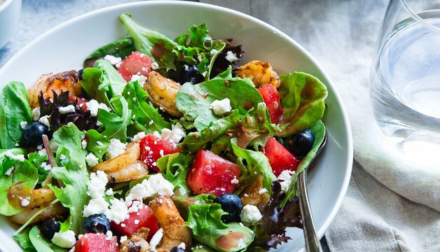 Salate würzen fürs Grillen