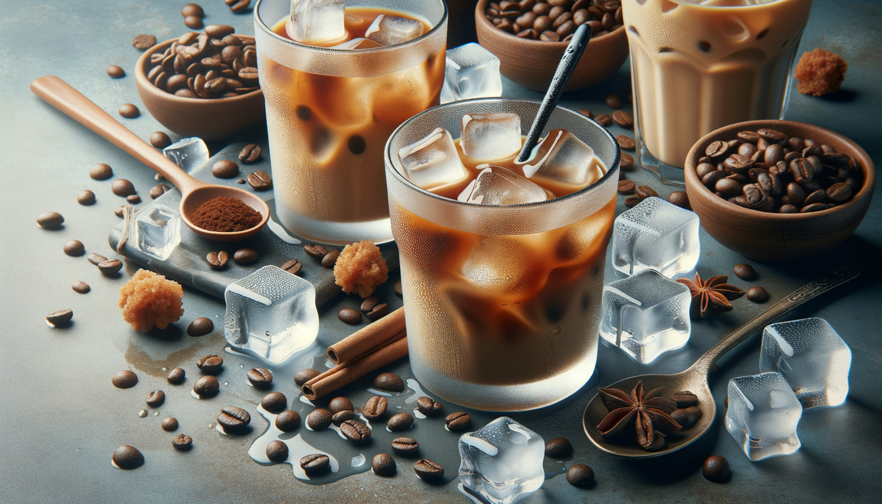 Eiskaffee Gläser Set - Sommergenuss pur!