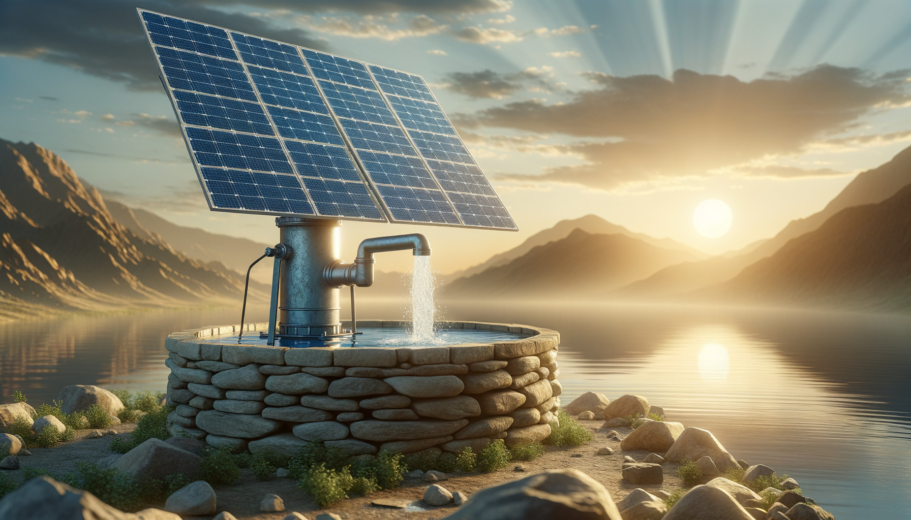 SolarBrunnenpumpen ÖkoPower für deinen Garten!