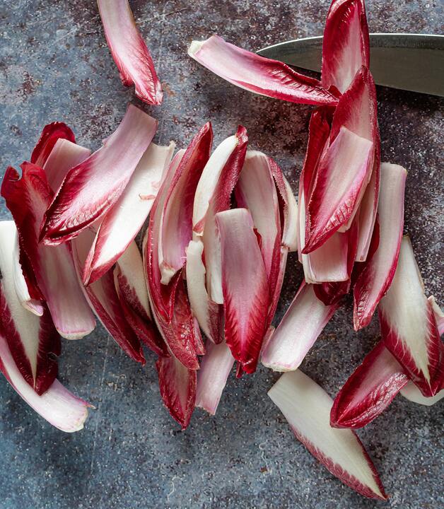 Rotblättriger Chicorée