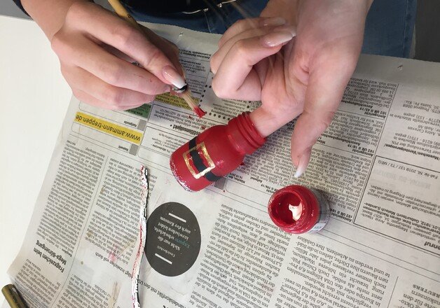 Weihnachtsdekoration basteln